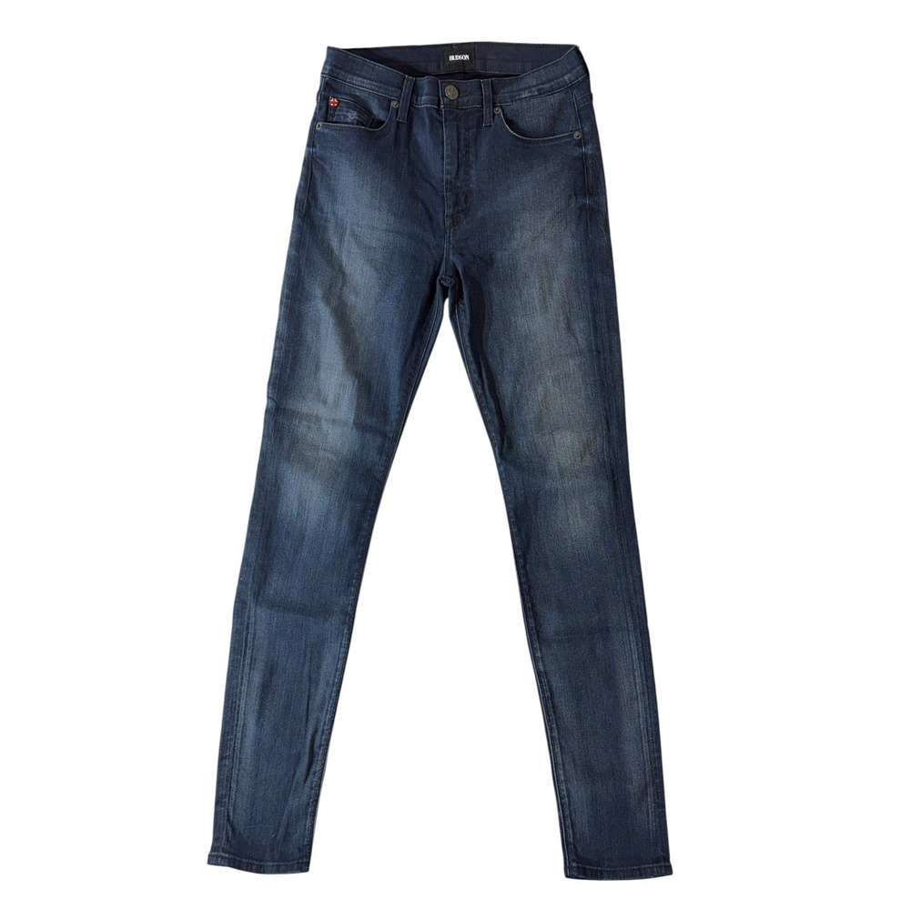 Hudson 28 Barbra Jeans Women Dark Blue High Rise Stretch Tencel Blend Denim